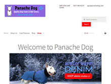 Tablet Screenshot of panachedog.com